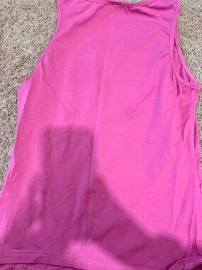 pink tank top, Size L #summer #festival